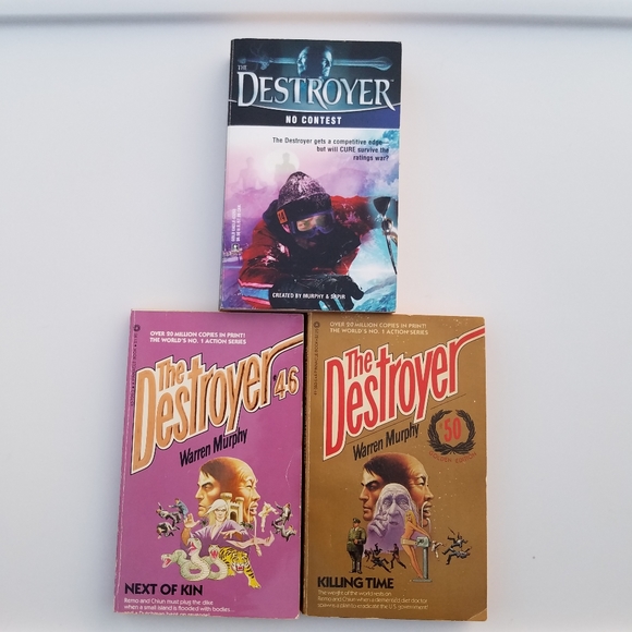 Lot of 3 Paperback Books The Destroyer Series - Picture 3 of 7